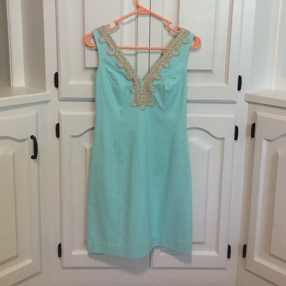 New Lilly Pulitzer Teal Dress
