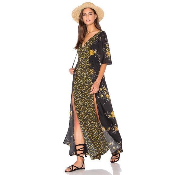 NOT AVAILABLE!     Band of Gypsies Maxi Dress - Picture 3 of 4