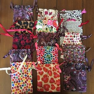 15 Brighton Jewelry Pouches-Variety of Patterns