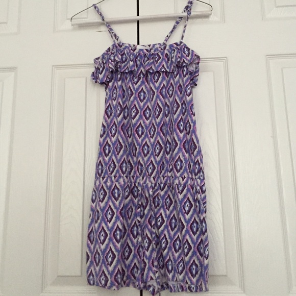 Tribal cotton romper, very causal