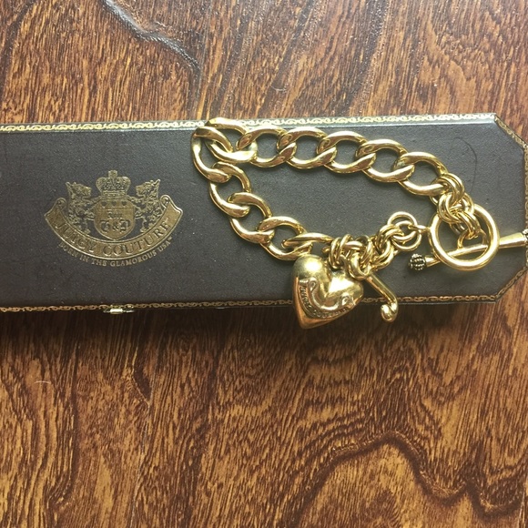 Yellow Gold Juicy Charm Bracelet