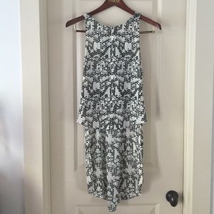 Long blouse sleeveless