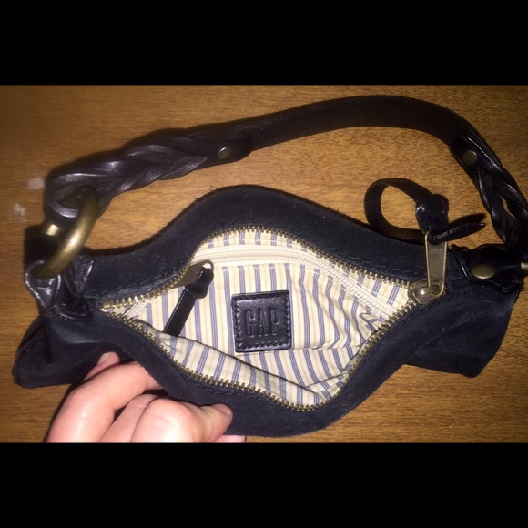 Genuine black suede Gap purse - Picture 4 of 4