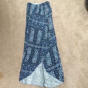 Hollister side-slit knit skirt