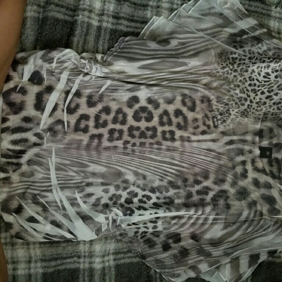 Espresso Multi-print Blouse - Picture 2 of 2