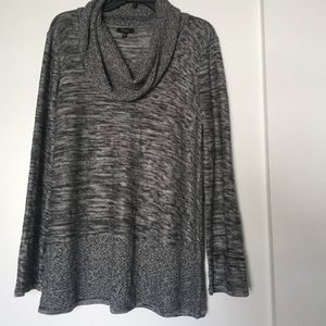 Cozy cowl-neck sweater