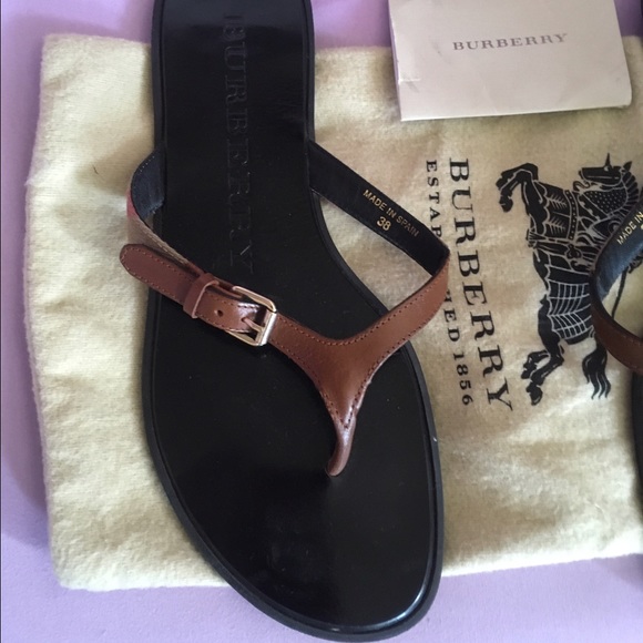 Burberry sandals