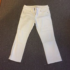 White AE capris