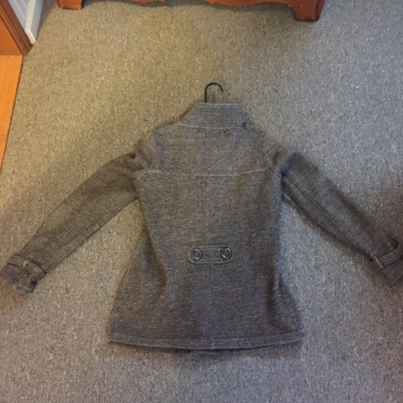 Cotton Pea Coat Style Jacket - Picture 2 of 2