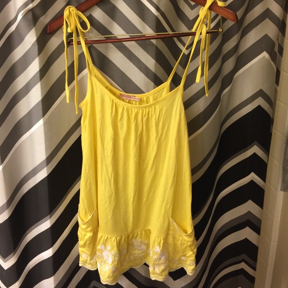 A juicy couture beach cover up or oversized top!