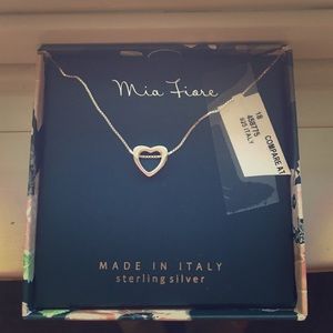 Mia Fiore Sterling silver Heart necklace
