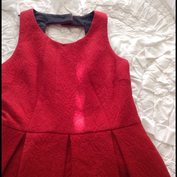 Anthropolgie quilted fit and flare dress - Picture 3 of 4