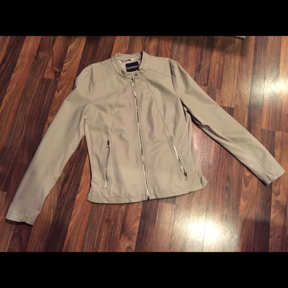 Express (minus the) leather jacket