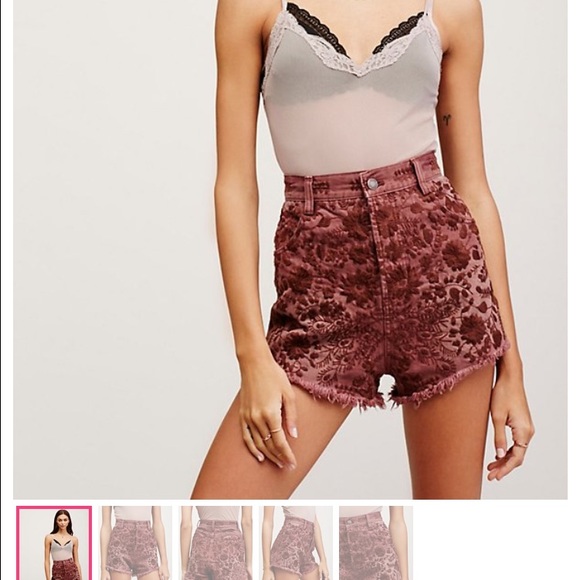 Brand new free people high waisted shorts