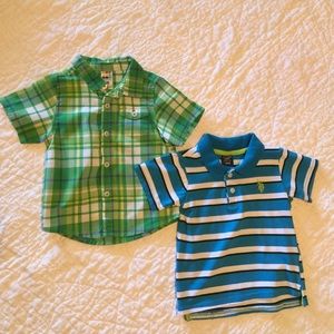 Lot of 2 infant shirts