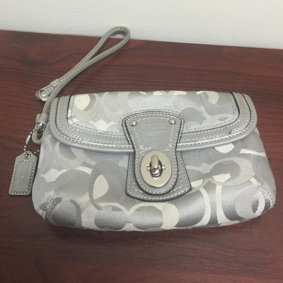 Coach wristlet! Super cute and easy to carry
