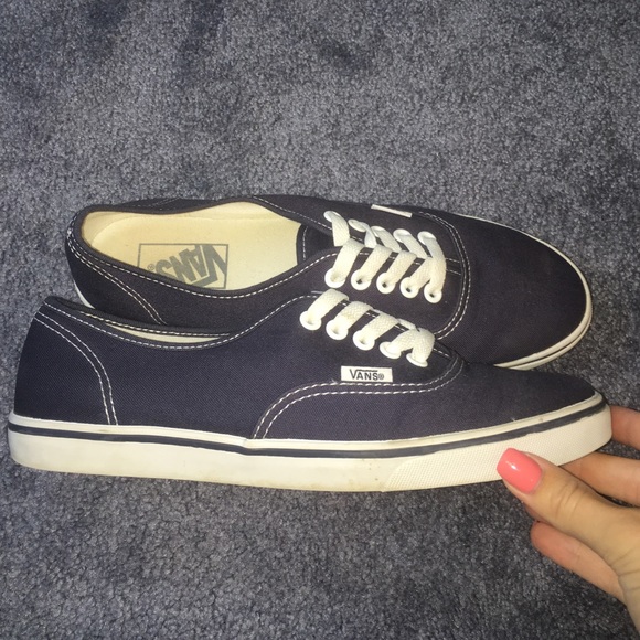 Navy blue Vans