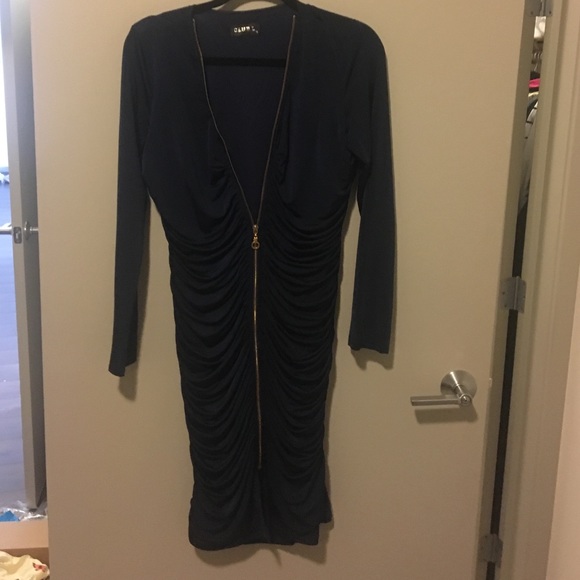 Club L midi navy dress