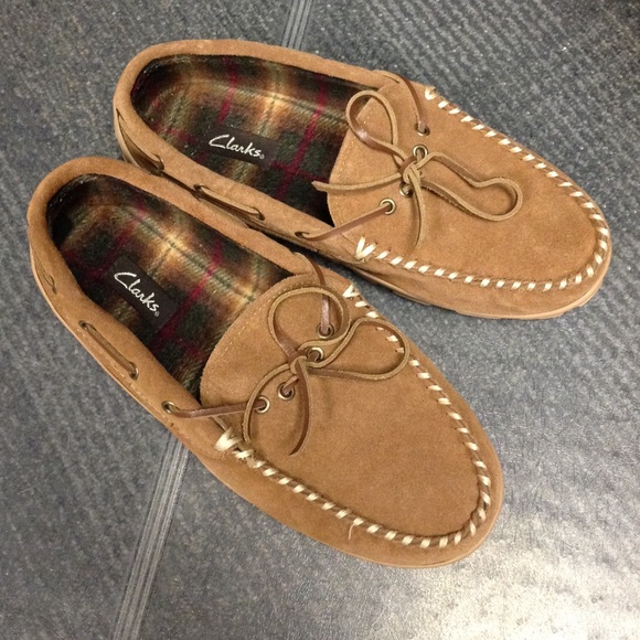 Clarks Leather Moccasins size 11M