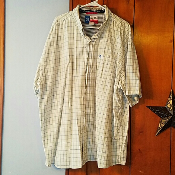 3XLT Men's George Strait Wrangler button down