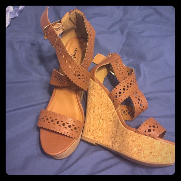 Charlotte Russe wedges size 8 - Picture 1 of 1