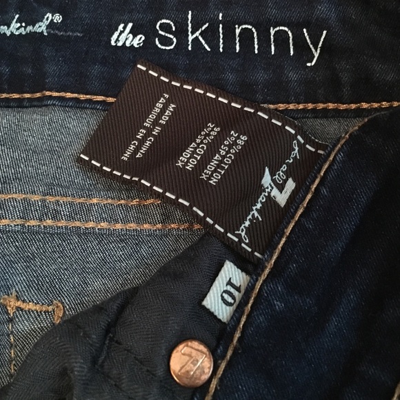 KIDS 7 for all mankind: The skinny - size 10 - Picture 3 of 4