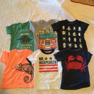 Lot of 6 tshirts