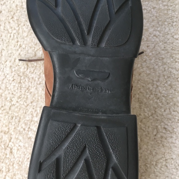Alberto Guardiani brown suede bucks main image 4