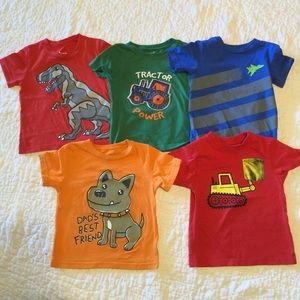 Lot of 5 t shirts