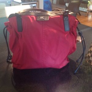 Authentic preloved Burberry nylon tote