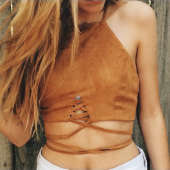 lace up top - Picture 1 of 3