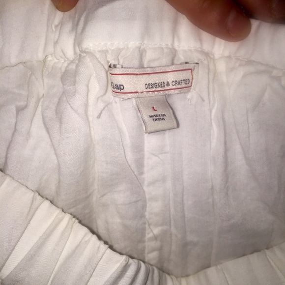 Long white cotton Gap skirt - Picture 2 of 4