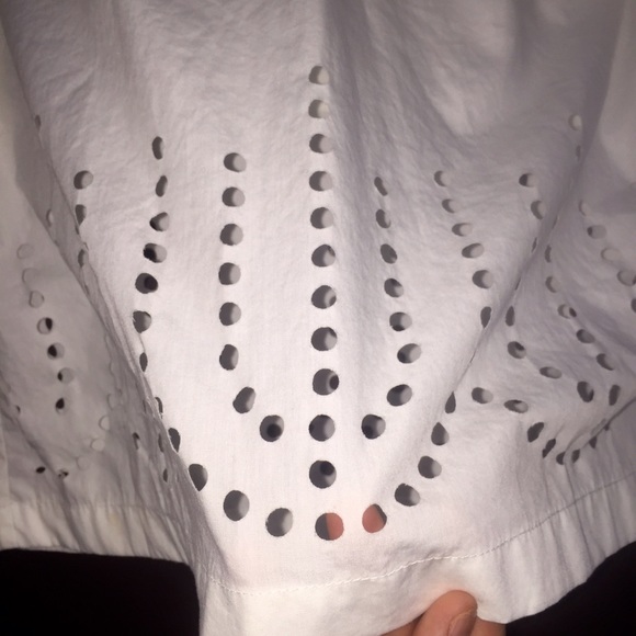 Long white cotton Gap skirt - Picture 3 of 4