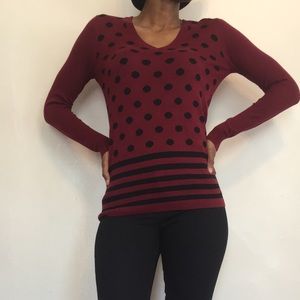 Loft Polka Dot Sweater for @missbelsa