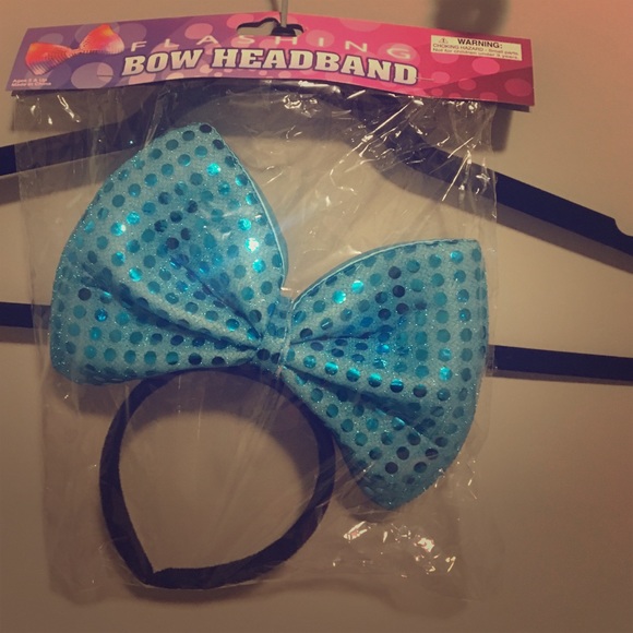 Flashing Bow Headbands - Picture 1 of 4