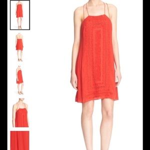 Alice +Olivia 'Bev' embroiderd  shift dress.