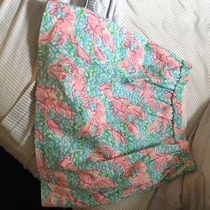 Lilly Pullitzer Lobstah Roll Skirt