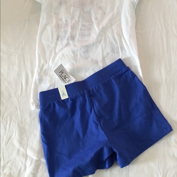 NWT Mermaid in America graphic tee set - Picture 4 of 4