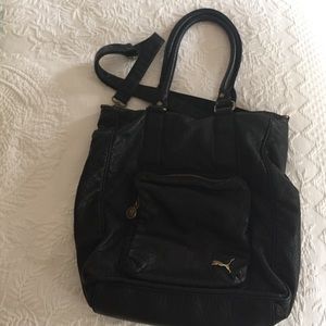 Puma leather purse