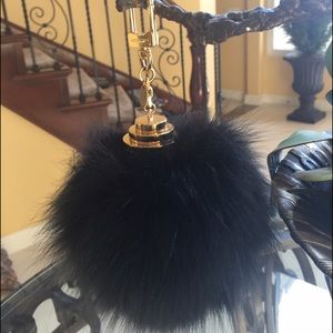 Louis Vuitton Fluffy Keychain