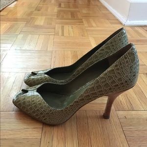 Anne Klein Peep Toe Heels