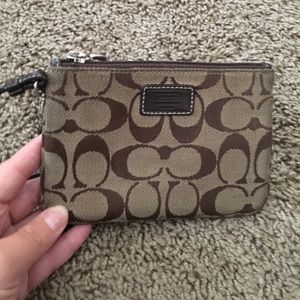 Coach wristlet