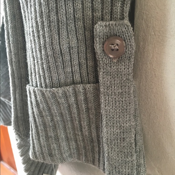 Mymichelle Shawl Collar Ribbed Sweater - Picture 3 of 4