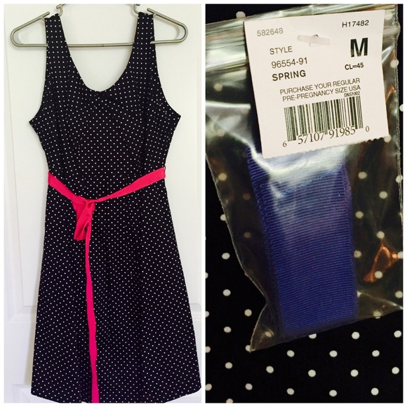 Maternity - Polka Dot Dress! 🎀