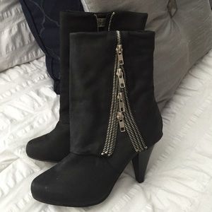 Black booties