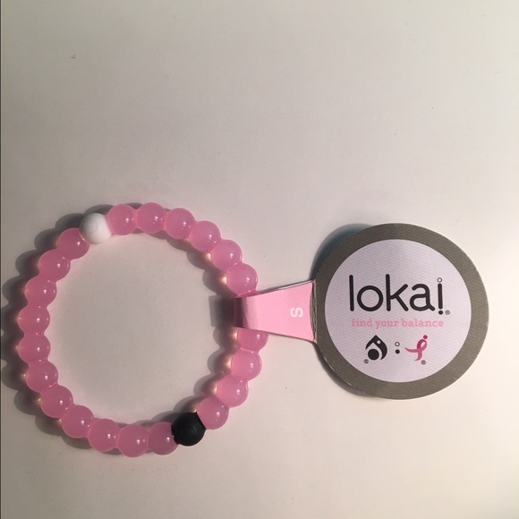 Never worn-  pink lokai
