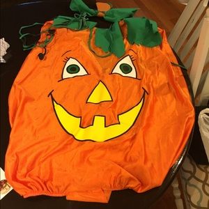 Adult one size pumpkin costume