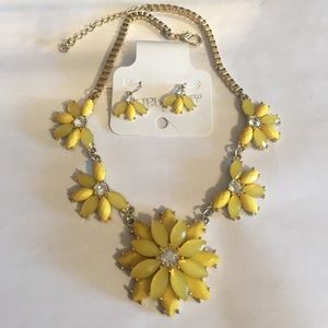 Charming Charlie necklace and earrings set