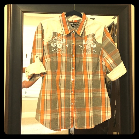 Affliction black label shirt