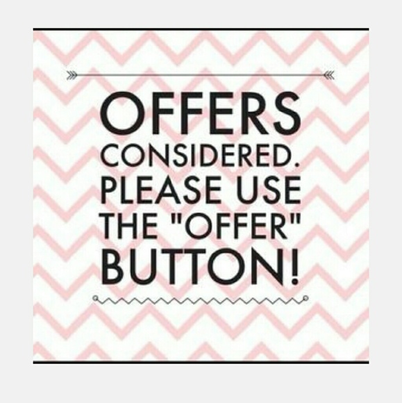 All offers considered